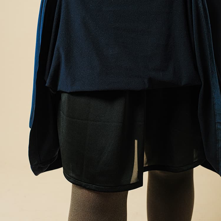 さらに！ 使いまわせる【制電ペチコート付き】