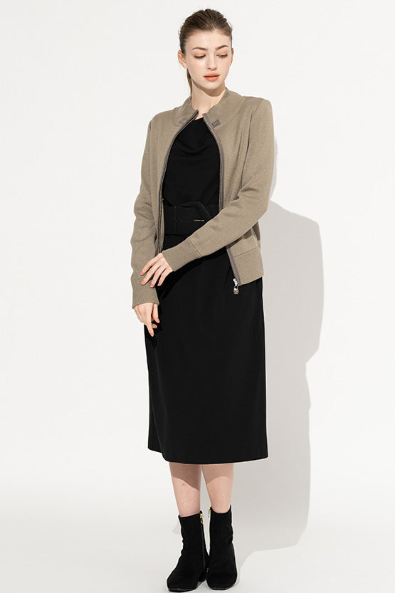 Zip-up Knit
