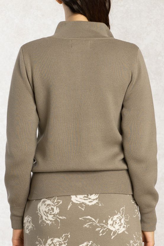 Zip-up Knit