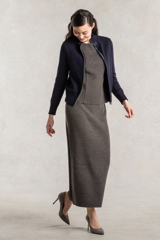 Zip-up Knit