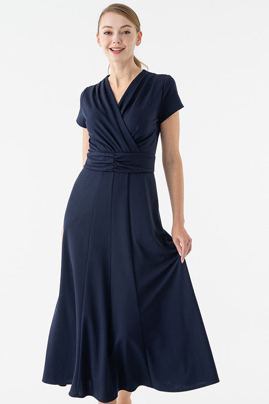Cotton Blend Long Marilyn Dress