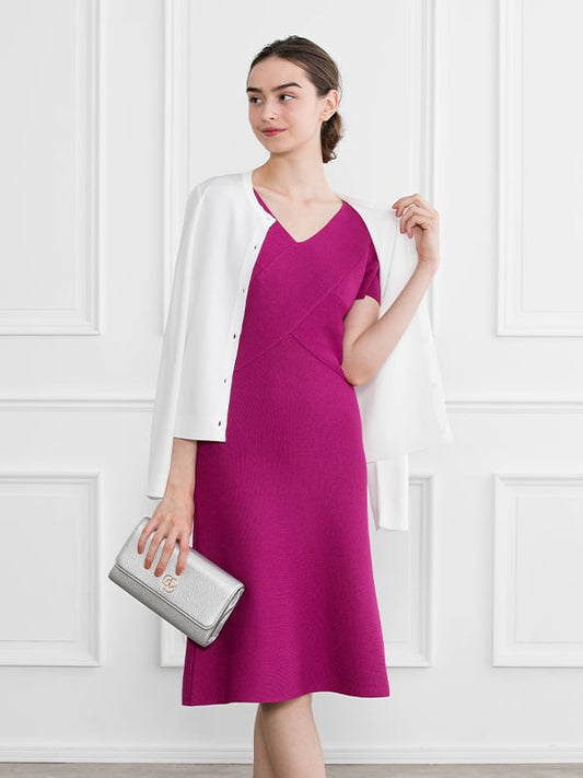 Cross Knit Dress