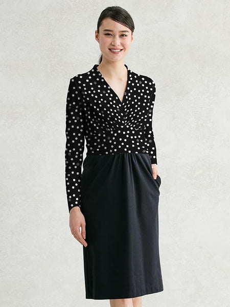 スマートストレッチ】kay meローズ シェルワンピース