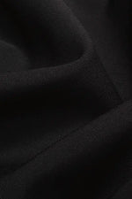 Cut Jacquard x Space Material: Decollete Tuck Dress